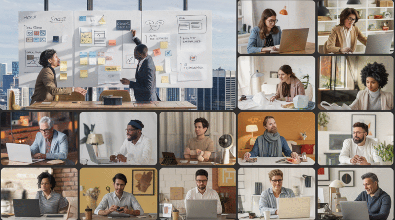 Remote Work Re-imagined : How Collaboration Tools are Shaping the Future of Hybrid Teams