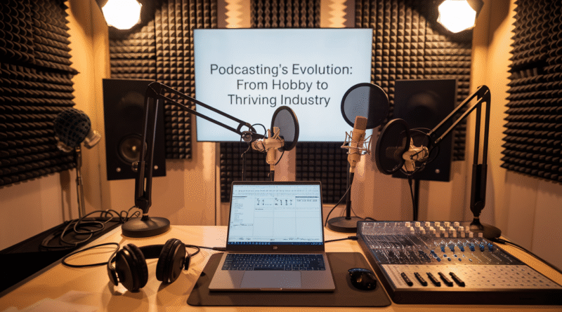 Podcasting’s Evolution: From Hobby to Thriving Industry