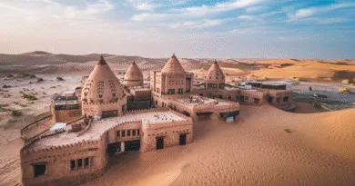 A Mysterious City Emerges from the Sand in Saudi Arabia