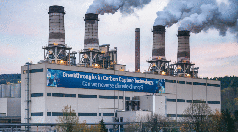 Breakthroughs in Carbon Capture Technology: Can We Reverse Climate Change?