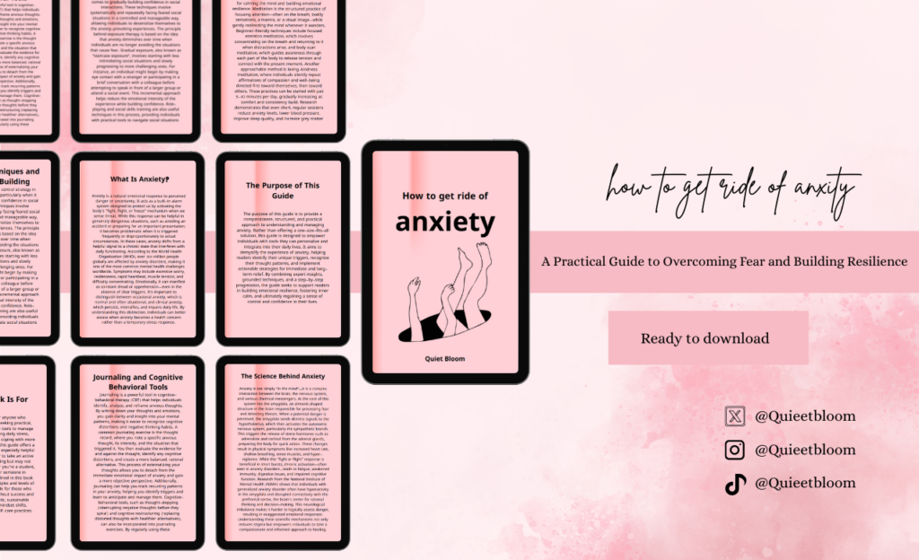 How to Get Rid of Anxiety