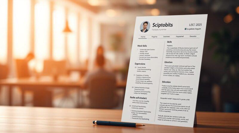 professional resume 2025