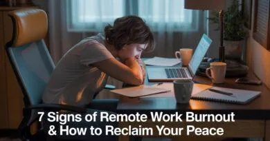 7 Signs of Remote Work Burnout & How to Reclaim Your Peace