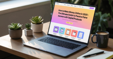 How to Make Money Online in 2025 : The Ultimate Guide to Passive Income with Digital Products