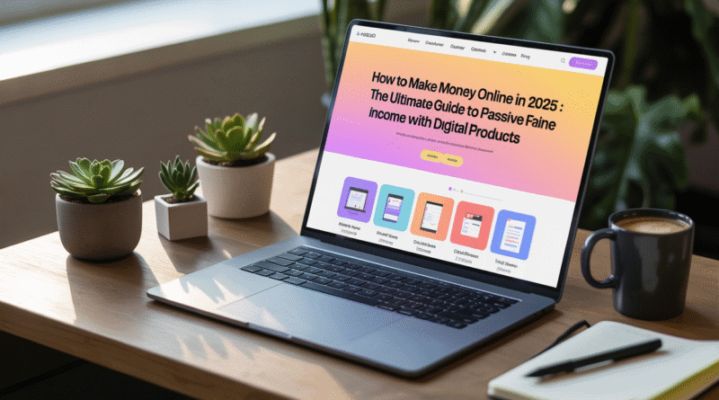 How to Make Money Online in 2025 : The Ultimate Guide to Passive Income with Digital Products