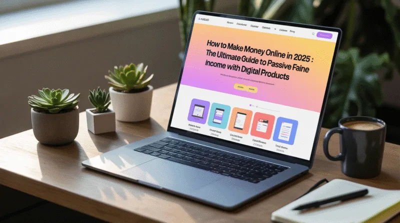 How to Make Money Online in 2025 : The Ultimate Guide to Passive Income with Digital Products
