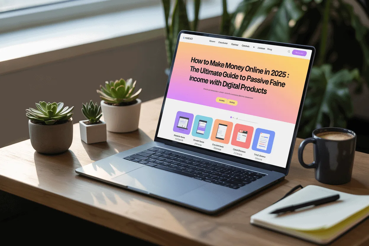 How to Make Money Online in 2026 : The Ultimate Guide to Passive Income with Digital Products How to Make Money Online in 2025 : The Ultimate Guide to Passive Income with Digital Products