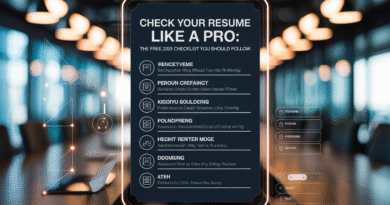 Checklist to optimize your resume in 2025
