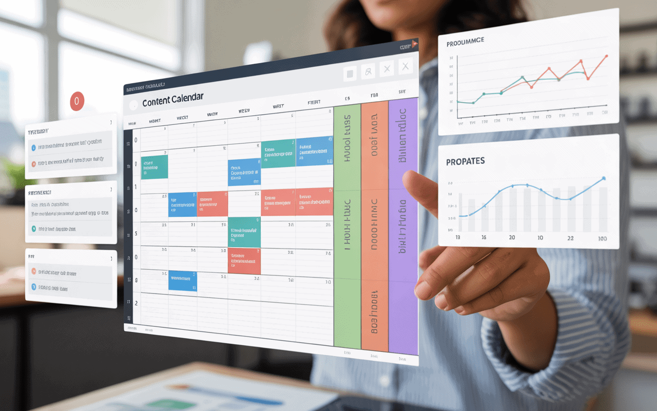 SEO content calendar tool