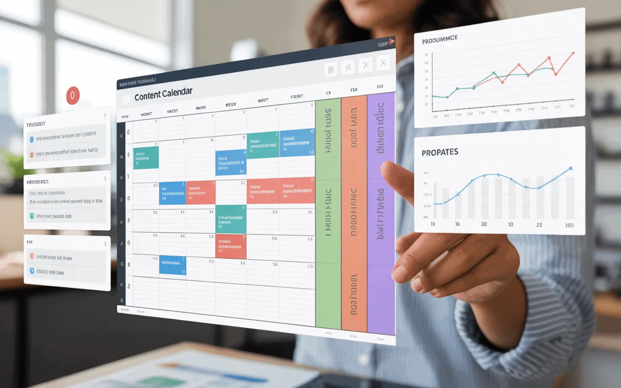 SEO content calendar tool