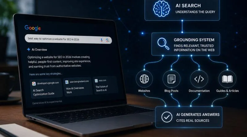 Google Grounding Explained: Why AI Search Still Needs Real Websites in 2026